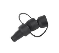 Ejoyous Pompa Ad Aria Elettrica Flatura Portatile 12V DEFLAZIONE di INFLIAZIONE Fast per la Barca della Zattera del Materasso Gonfiabile con 3 Ugelli (Black)