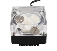 Ejoyous Pompa di Raffreddamento Ad Acqua Raffreddatore d'Acqua per Computer in Acrilico Alluminio 12V PWM 2600 RPM Basso Rumore 500 L H 4 M Sollevamento per Costruttori di Sistemi di Raffreddamento