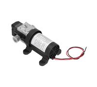 Ejoyous Pompa Elettrica a Membrana, Pompa Acqua Autoadescante DC24V, Plastica Tecnica e Lega di Alluminio, 100 W 7 L Minimo 60 M di Sollevamento, Filettatura Maschio G1 2 per Spruzzatura Pulizia