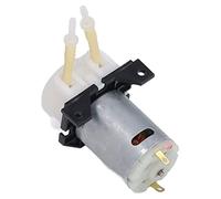 Ejoyous Pompa Peristaltica DC Pompa Peristaltica per Liquidi in Lega di Alluminio 12V da 0 a 100 Ml Min Flusso Reversibile Autoadescante per Analisi Biochimiche Dosaggio in Laboratorio per Acquari
