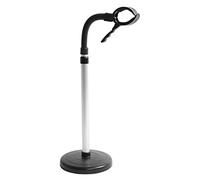 Ejoyous Porta Asciugacapelli, Supporto per Asciugacapelli Terra Portaoggetti per Asciugacapelli Girevole Flessibile in Altezza Regolabile con Telaio per Salone di Casa per