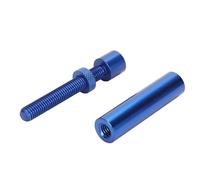 Ejoyous Porta GPU, Anti Sag Practical Prevenire l'altezza Slipping Regolabile Alluminio Scheda Grafica Supporto Braccia GPU con Tappetino in Gomma per Tutte Le Schede Grafiche (Blue)