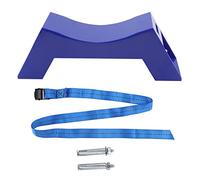 Ejoyous Portabombole, Portabombole CO2, Fissaggio per il Trasporto di Bombole, Supporto a Parete per Bombole con Cinturino e Chiusura (BLUE)