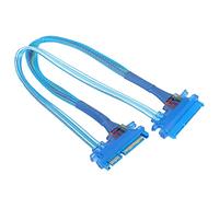 Ejoyous , Prolunga di Alimentazione Adattatore Splitter di Alimentazione Cavo Maschio a Femmina Cavo per unità Ottica per Disco Rigido Esterno per la Trasmissione Dati (30 cm)