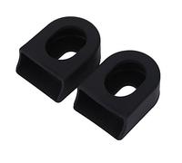 Ejoyous Protezione della Pedivella della Bicicletta, 1 Paio 2 Pezzi Protezione della Pedivella della Bicicletta Protezione della Pedivella Stivali della Pedivella Copertura Protettiva (Nero)