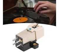 Ejoyous Puntina per Giradischi Pickup MM, Sostituzione Pickup Stereo Magnetico con Puntina Ellittica Cartuccia per Giradischi Sostituzione Ago Parte di Ricambio per Lettore Audio per la