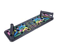 Ejoyous Push Up Rack Board, Push Up Board Pieghevole Multifunzione Home Training Attrezzature per Il Fitness Push Up Board Push Up Staffa Board per Home Fitness Training Gym Stand per