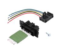 Ejoyous Regolatore ventola di riscaldamento con cavo di collegamento 95508692 per Grande Punto Qubo con resistenza e spina di riparazione OEM 13248240 77364061 55702407 6845796
