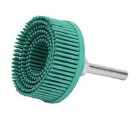 Ejoyous Resistente all'usura, Comoda e Rapida e Multifunzionale Pennello per Lucidare la Setola con Varie Opzioni di Grinta, Adattamento Universale per il Trapano Elettrico (GREEN)