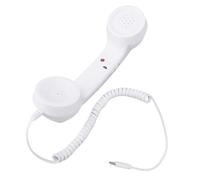 Ejoyous Ricevitore Telefonico retrò Tipo C Ricevitore Telefonico Cablato ABS con Controllo del Volume Altoparlante HiFi Microfono Impugnatura Ergonomica per Videochiamate da Cellulare Conferenza