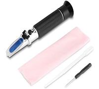 Ejoyous Rifrattometro Professionale, Alcol 0-80%, Tester Portatile per Misurazione del Contenuto di Alcol con Compensazione Automatica della Temperatura