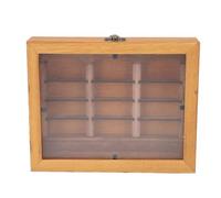 Ejoyous Scaffale per Libri in Miniatura, Scatola per Libri in Miniatura Sulla Lotta All'ansia, Costruzione in Legno Massiccio, Presentato in Modo Unico, Ideale per la Casa o L'ufficio