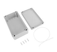 Ejoyous Scatola di Giunzione Impermeabile IP65 ABS Custodia Resistente Alle Intemperie Custodia Elettrica per Strumenti, Scatola di Montaggio Universale per Strumenti (200 * 120 * 75mm) con Accessori