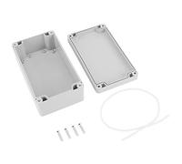 Ejoyous Scatola di Giunzione Impermeabile IP65 ABS Custodia Resistente Alle Intemperie Custodia Elettrica per Strumenti, Scatola di Montaggio Universale per Strumenti (158 * 90 * 60mm)