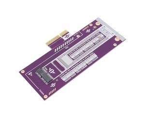 Ejoyous Scheda Adattatore SSD PCIe 5.0 X4 PCB NVMe Adattatore PCIe 12 16pin Plug and Play Anti Interferenza per Air A1465 A1466 da 2013 a 2017 e Pro da 2013 a 2015