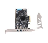 Ejoyous Scheda PCIe A USB 3.2 Gen 2 PCB Scheda USB C PCIe 10 Gbps Espansione A 5 Porte con 3 Tipo C Tipo A per PC Desktop Archiviazione di Giochi VR su OS X