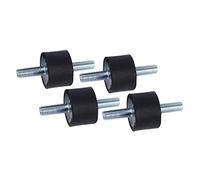 Ejoyous SCHOCCHIO Damper MASTRA di Gusta, Anti Vibrazione M8 30X20MM Pompa a Benzina del Motore del Compressore d'Aria con in Gomma in Metallo Durevole, Design Ingegnerizzato di Precisione