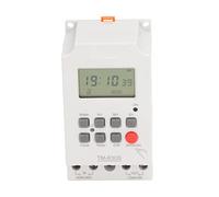 Ejoyous Seconda Impostazione Timer Digitale Interruttore Timer Digitale Programmabile ABS AC85 265V 30A Backup Memoria 7 Giorni 24 Ore per Controllo Ventola Pompa Illuminazione