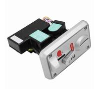 Ejoyous Selettore Accettatore di Monete, 22-28mm con Indicatore LED | Controllo programma CPU, presa doppia uscita, flip cover anti-inceppamento, modalità precisione/normale, gestore