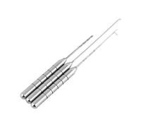 Ejoyous Set di aghi Angel Bait, accessori da pesca 3 in 1 con amo da pesca realizzati in luce in lega di alluminio e set durevole con aghi e aghi da trapano per pescatori