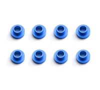 Ejoyous Set di Guarnizioni Distanziali per Rondelle Servo 8 Pezzi M3, Lega di Alluminio, Riduce le Vibrazioni, Migliora la Dissipazione del Calore, Adatto per Auto e Barche (BLUE)