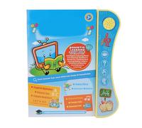 Ejoyous Set di Libri Sonori Interattivi con Penna Parlante, Giocattolo Elettronico per l'apprendimento Audio in Plastica 26x22 Cm con Feedback Audio, Lettura di Storie e Pratica Tattile per Bambini