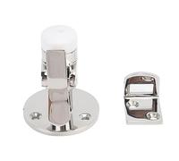 Ejoyous Set Fermaporta Fermaporta in Acciaio Inossidabile 316 Supporto per Porta Marina Base 50mm Altezza 60mm Pomello di Arresto per Cuscino Autobloccante per Porta della Cabina di Yacht di Nave