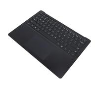 Ejoyous Sostituzione OEM in Metallo ABS con Poggiapolsi per Tastiera e Touchpad per Laptop di Dimensioni Standard con Layout QWERTY USA per Laptop 3 4 5 1951 13,5 Pollici Uso di Riparazione (BLACK)