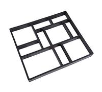 Ejoyous Stampo per pavimentazione in Cemento, Stampo per Marciapiede Stampo per Cemento Forma, Riutilizzabile e Durevole per da Giardino 40x45cm
