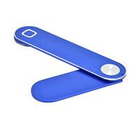 Ejoyous Supporto per Telefono Portatile Supporto per Telefono Portatile in Lega di Alluminio Clip Magnetica Regolabile su 4,7 X 1,2 X 0,2 Pollici per Videochiamate in Ufficio Domestico Lavoro a (BLUE)
