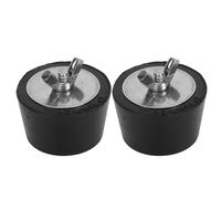 Ejoyous Tappo per Inverno Piscina, Tappo di Espansione Invernale, con Gomma e Acciaio Inox per Skimmer, Linee di Ritorno e Linee di Pulizia (45 mm)