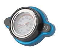 Ejoyous Tappo per Radiatore Termostatico Universale con Indicatore di Temperatura in Lega di Alluminio a Tenuta Stagna per di Raffreddamento del Motore (Testa grande 1,3 bar)