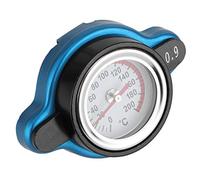 Ejoyous Tappo per Radiatore Termostatico Universale con Indicatore di Temperatura in Lega di Alluminio a Tenuta Stagna per di Raffreddamento del Motore (Testa grande 0,9 bar)