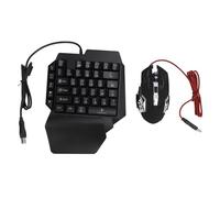 Ejoyous Tastiera e mouse da gioco con una sola mano, pacchetto combinato RGB 4 in 1 per gioco mobile, convertitore per tastiera, facile da usare per il gioco mobile