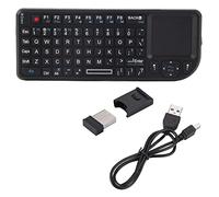 Ejoyous Tastiera Wireless Sottile e Leggera, Forte Connessione per e 360 con Touchpad, Ricaricabile e Retroilluminato