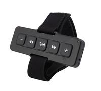 Ejoyous Telecomando Bluetooth a Pulsante, Portata 10m, 450mAh | Alloggiamento Abs, Supporto per Moto Bici Auto, Controllo Musica Chiamate, Acquisizione Foto, Installazione con Cinghia