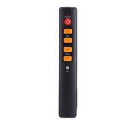 Ejoyous Telecomando Universale per L'apprendimento, Controller Intelligente con Pulsanti Grandi per Anziani per TV STB DVD HIFI VCR (ORANGE)