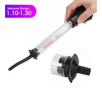 Ejoyous Tester di densità della Batteria per Auto Elettrolitica per Elettroliti Batteria 10 10in Tester di Soluzione Professionale con Costruzione in Gomma di Vetro per Misurare la densità