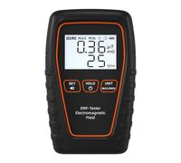 Ejoyous Tester EMF Portatile, Rilevatore di Radiazioni Elettromagnetiche Portatile con Doppio Rilevamento, Allarme Acustico, Gamma 0-2000 V/m per Uso Domestico e Industriale (modello di display