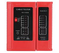 Ejoyous Tester per Cavi di Rete Tester per Cavi LAN RJ45 RJ11 Esaminatore Cavo con modalità di Scansione Automatica per Rottura del Filo Closura Corta Cross La Connessione Dettagliabile
