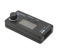Ejoyous Tester Servo Digitale, Tester di Coerenza, 3 Modalità Alta Precisione, Controllo 4 Servo, Custodia in Plastica Nera con Potenziometro Rotante per Elicottero RC