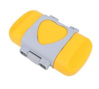 Ejoyous Tostapane Elettrico per la Colazione con Piastre Antiaderenti in Lega di Alluminio per Campeggio all'aperto Compatto e Uso in Hotel (YELLOW)