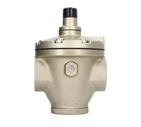 Ejoyous Valvola di Riduzione della Pressione dell'aria Compressa Regolatore di Pressione Pneumatico in Lega di Alluminio DN50 Manopola di Controllo Guarnizione HNBR per Compressori d'aria Serbatoi