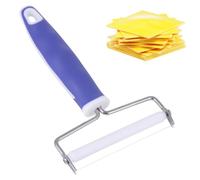 EJRUP 1 Pezzi Affetta-formaggio con rullo e filo tagliente, Spessore regolabile, Acciaio inox/Alluminio, Argento