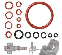 EJRUP 15 pezzi guarnizioni O-ring di tenuta per macchina da caffè completamente automatica Philips ricambi guarnizioni gruppo infusore per supporto valvola vapore di scarico