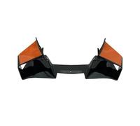 EJUOYO Ala Aerodinamica Adatto per KTM RC 390 2014-2021 MotoGP RC16 RC8C Fusoliera Spoiler ad Ala Fissa Copertura Inferiore Ala Anteriore Winglet Spoiler per Moto(Orange)