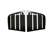 EJUOYO Griglia lunotto Posteriore Adesivo per la Copertura della persiana Laterale del finestrino Posteriore dell'auto, Adatto per Dodge Charger 2011-2021 Spoiler Posteriori Auto(Gloss Black)