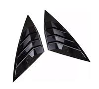 EJUOYO Griglia lunotto Posteriore Adesivo per la Copertura della persiana Laterale del finestrino Posteriore dell'auto, Adatto per Volkswagen Jetta MK7 2019-2023 Spoiler Posteriori Auto(Gloss Black)