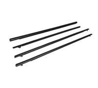 EJUOYO Griglia lunotto Posteriore Guarnizione in Gomma per finestrini Esterni Auto, 4 Pezzi, Impermeabile, Adatta per Honda Fit Jazz GEN3 2015-2019 Spoiler Posteriori Auto