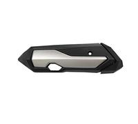 EJUOYO Paracalore Scarico Moto Adatto per Honda Forza350 NSS 350 2021-2024 Copertura Protettiva per marmitta di Scarico Scudo Termico per Scarico Moto Copri-marmitta per Moto(Silver)